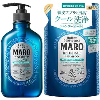 Maro デオスカルプシャンプー・トリートメント 大容量各３個セット MARO 薬用デオスカルプシャンプー＆トリートメントセットセット